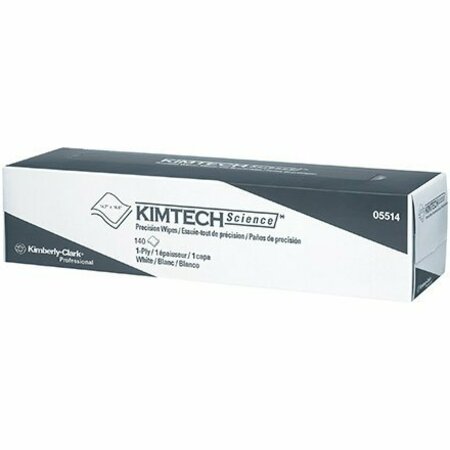 BSC PREFERRED Kimtech 1-Ply 14.7 x 16.6'' Precision Low-Lint Wipers - 140-count, 15PK S-18433